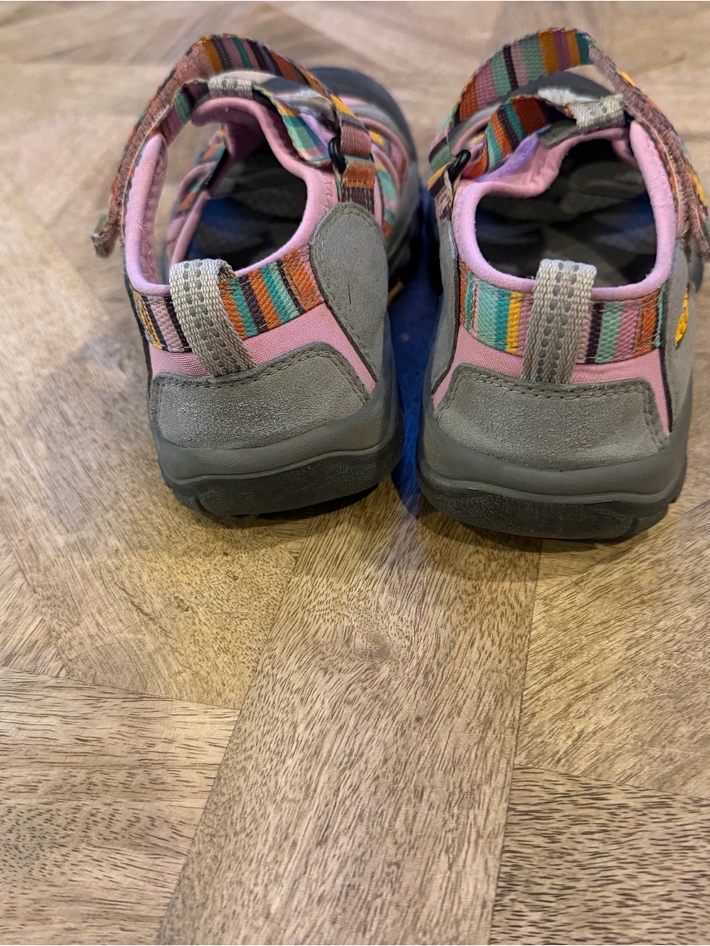 KEEN Kid’s Newport H2 Sandals in Lilac/Raya Stripe, size 2, Very gently used - Picture 5 of 7
